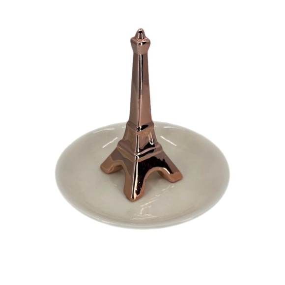 Other - 🟣 Rose Gold Eiffel Tower Jewelry Holder